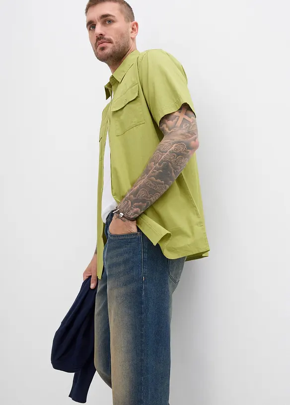 Jeans elasticizzati regular fit, straight, bonprix