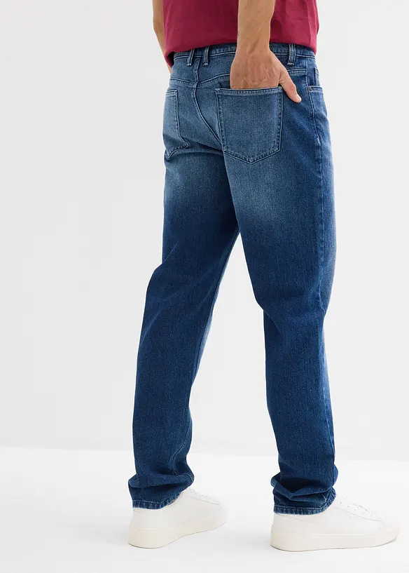Jeans elasticizzati regular fit, straight, bonprix