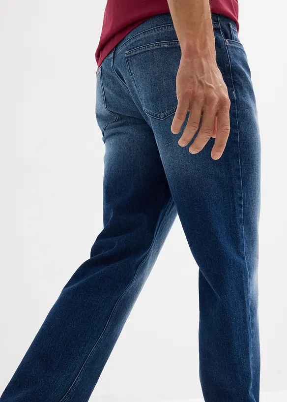 Jeans elasticizzati regular fit, straight, bonprix