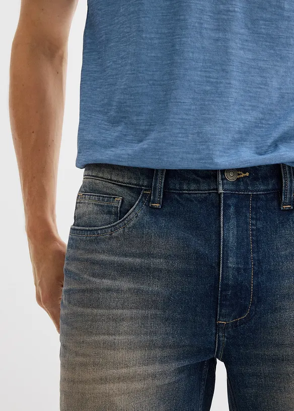 Jeans elasticizzati regular fit, straight, bonprix