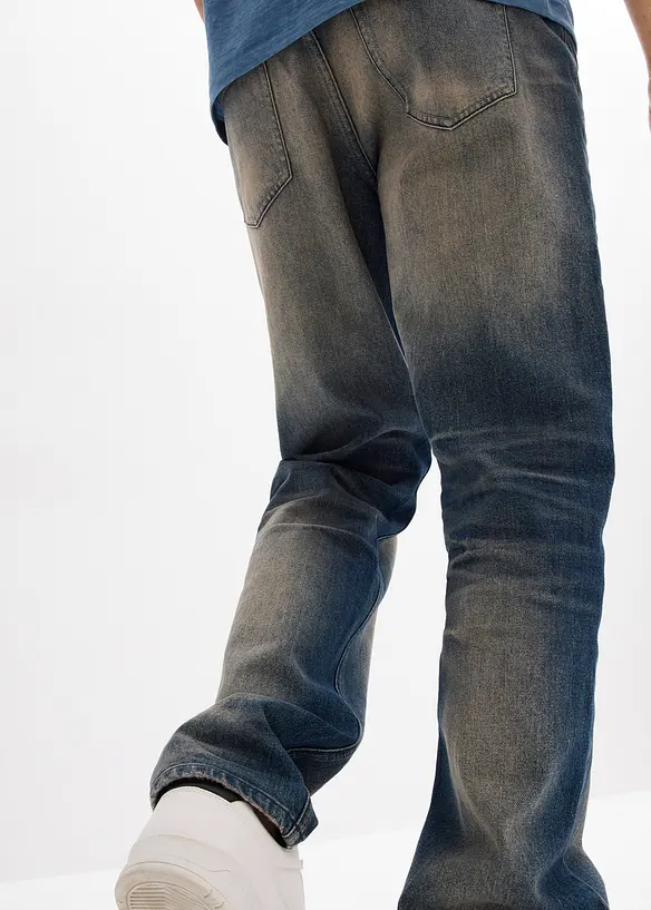 Jeans elasticizzati regular fit, straight, bonprix