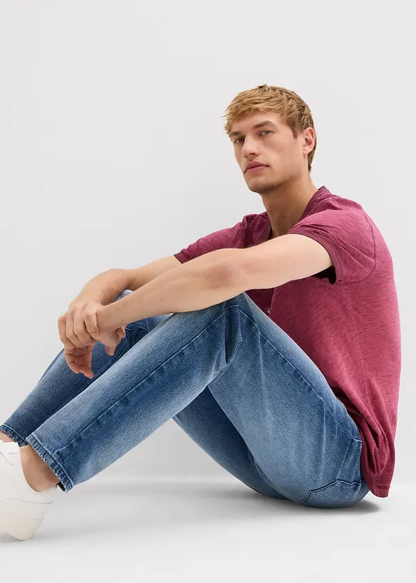 Jeans elasticizzati regular fit, straight, bonprix