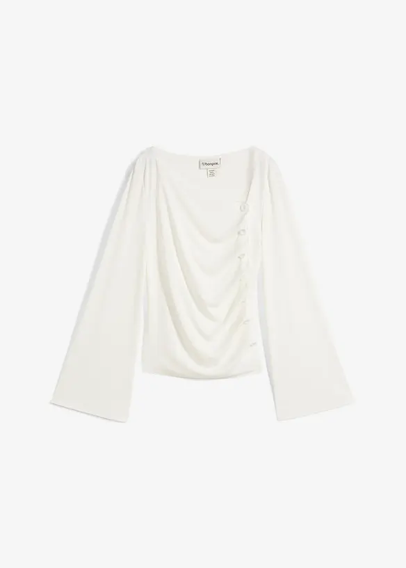 Maglia a maniche lunghe a coste, bonprix