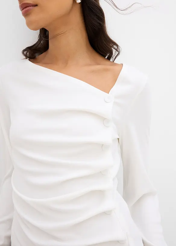 Maglia a maniche lunghe a coste, bonprix