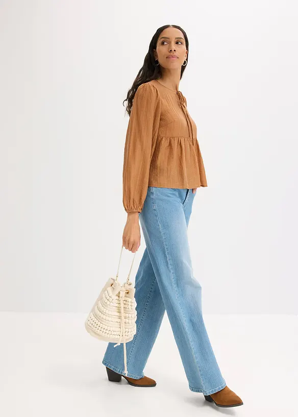 Blusa in lyocell, bonprix