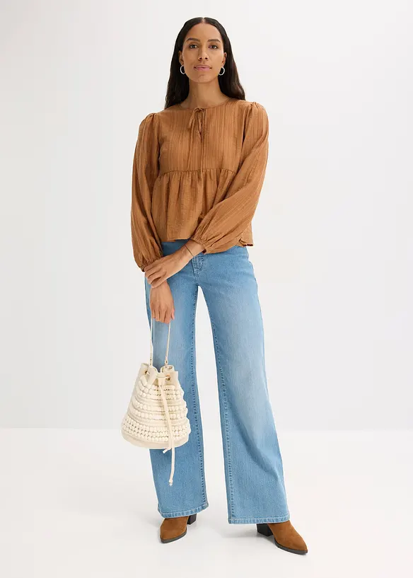 Blusa in lyocell, bonprix