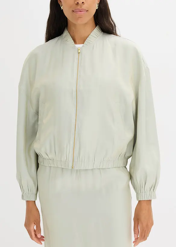 Bomber in materiale lucido, bonprix