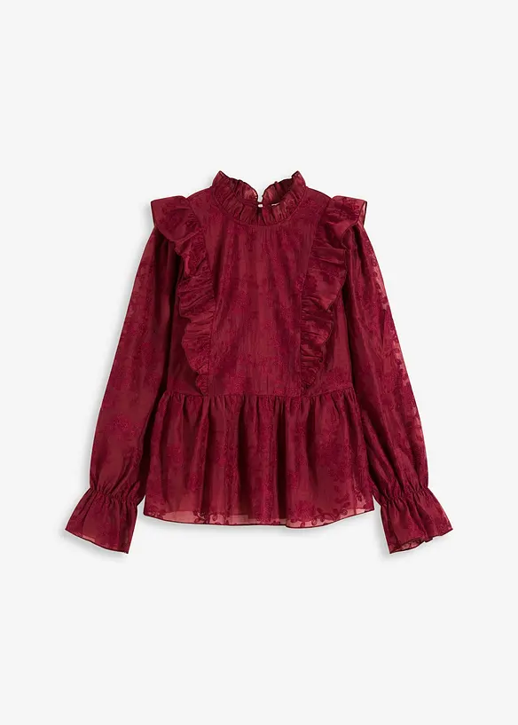 Blusa con ricami, bonprix
