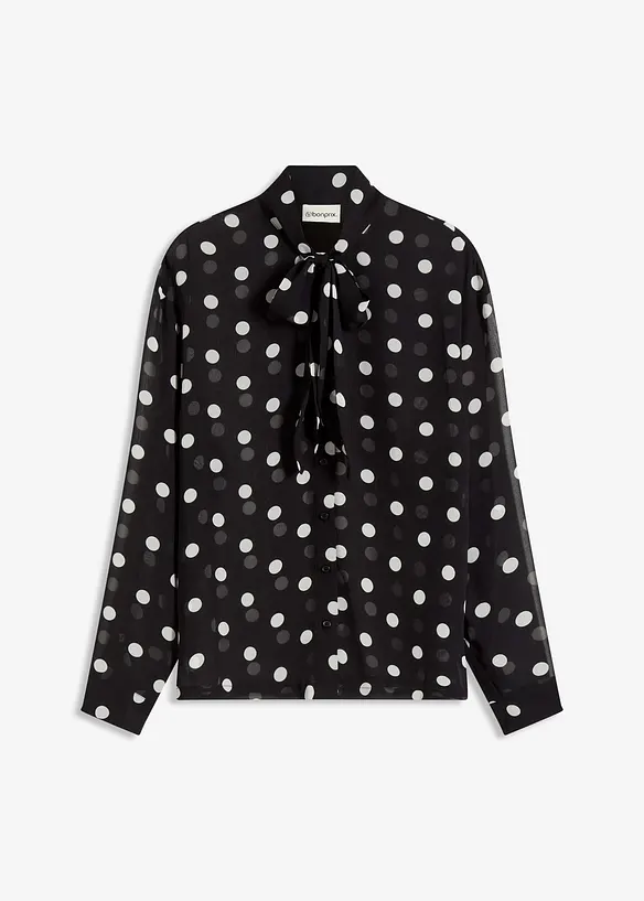 Camicetta con fiocco, bonprix