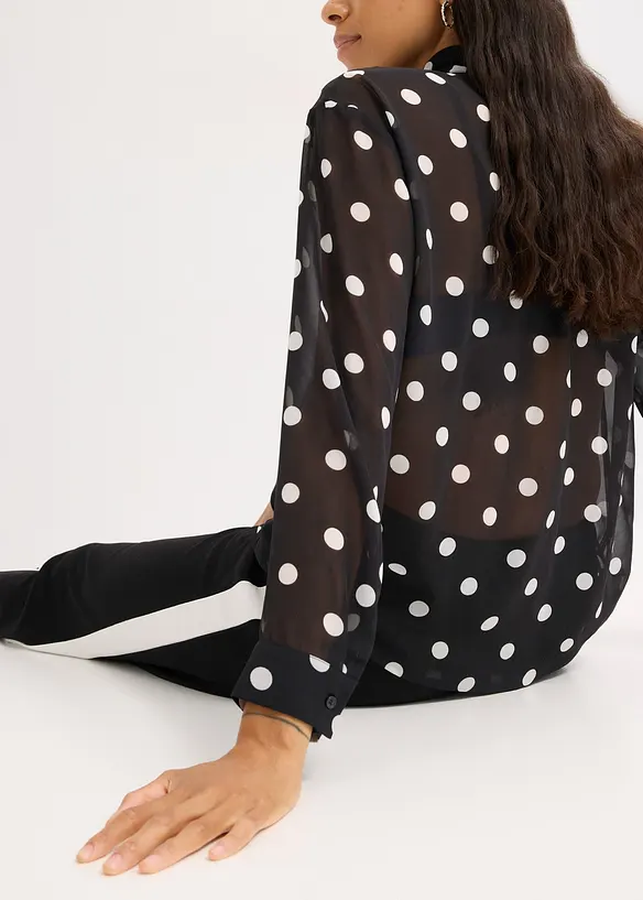 Camicetta con fiocco, bonprix