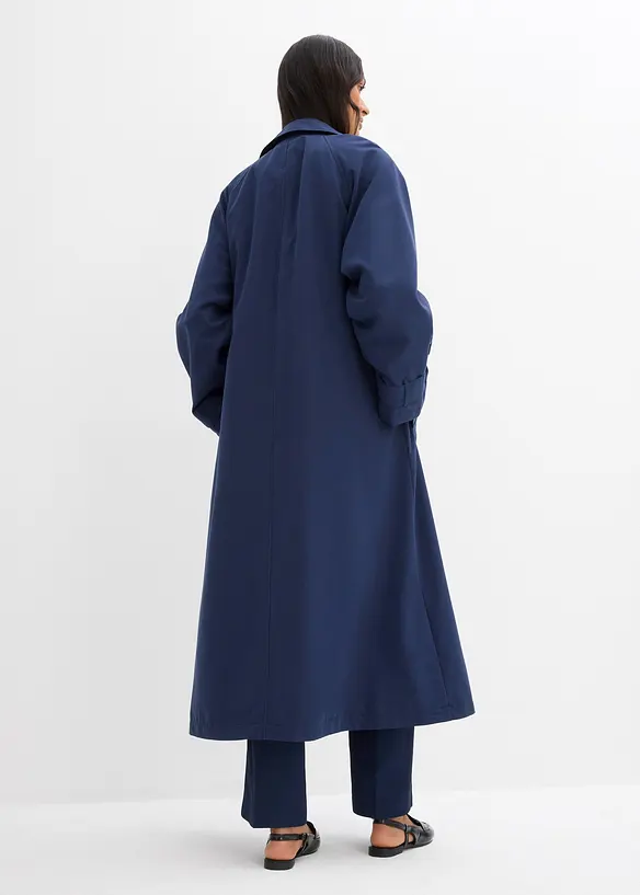 Trench lungo fluente, bonprix