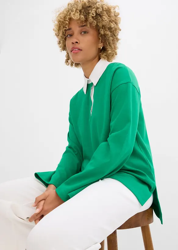 Polo in interlock, bonprix