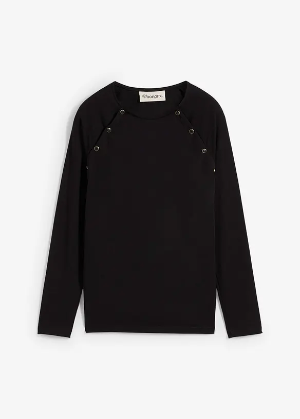 Maglia prémaman / da allattamento in cotone, bonprix