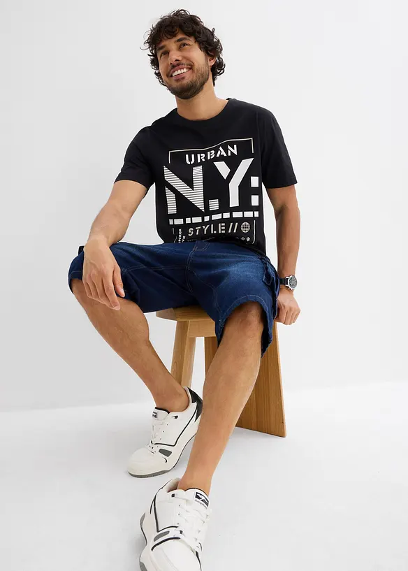 T-shirt in puro cotone biologico, bonprix