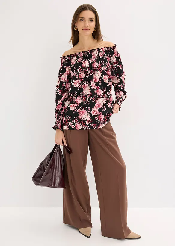 Blusa con fondo asimmetrico, bonprix