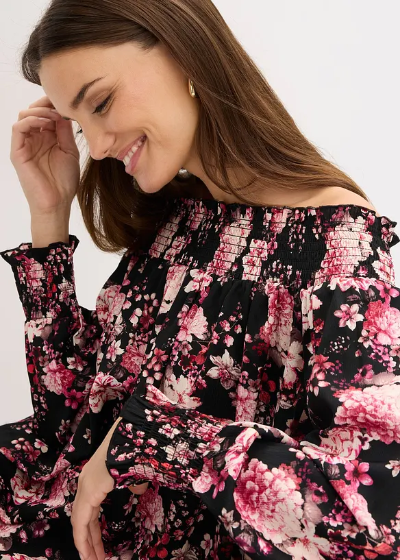 Blusa con fondo asimmetrico, bonprix