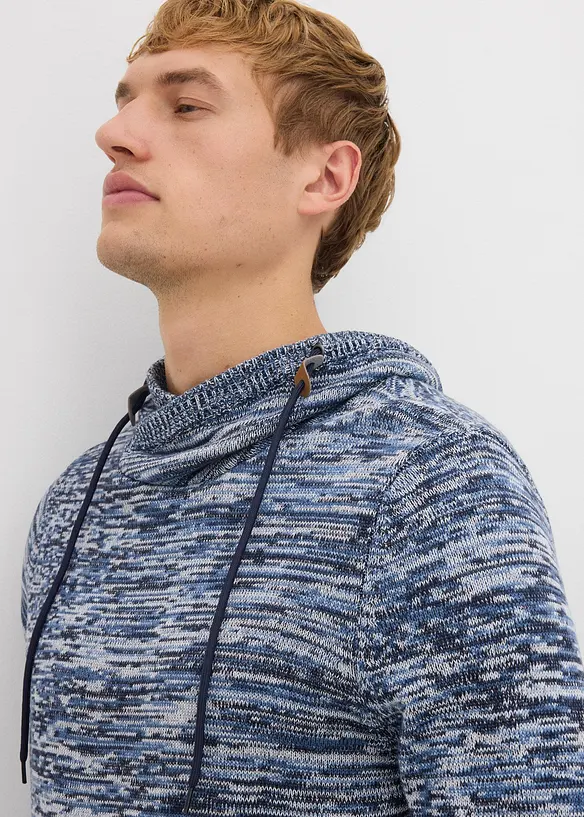 Maglione con collo a scialle, bonprix