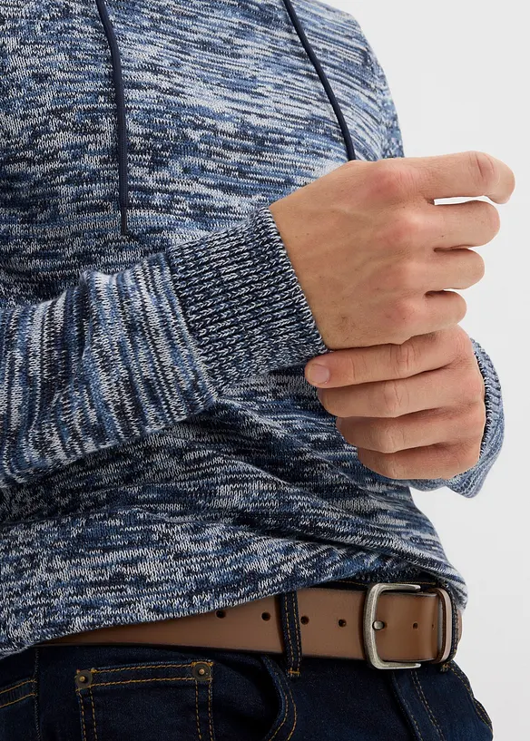 Maglione con collo a scialle, bonprix