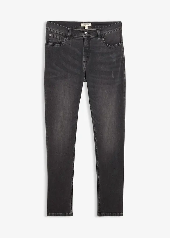 Jeans elasticizzati slim fit, straight, bonprix