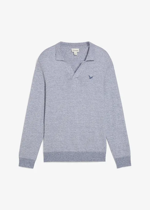 Maglione in filato fine con puro cotone, bonprix