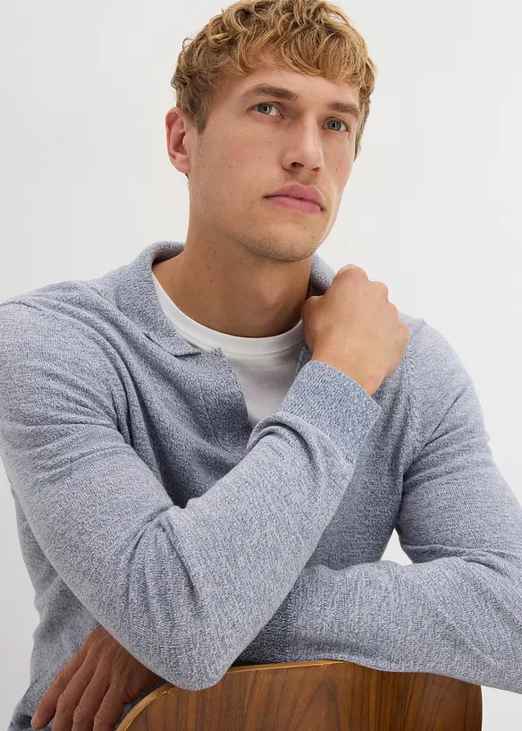 Maglione in filato fine con puro cotone, bonprix