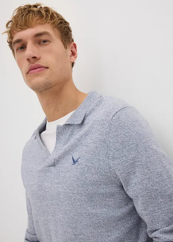 Maglione in filato fine con puro cotone, bonprix