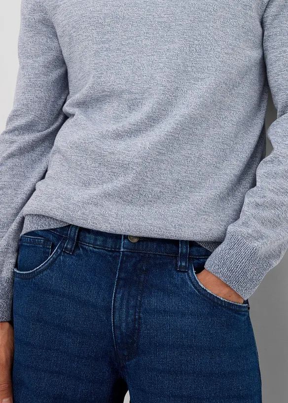 Maglione in filato fine con puro cotone, bonprix