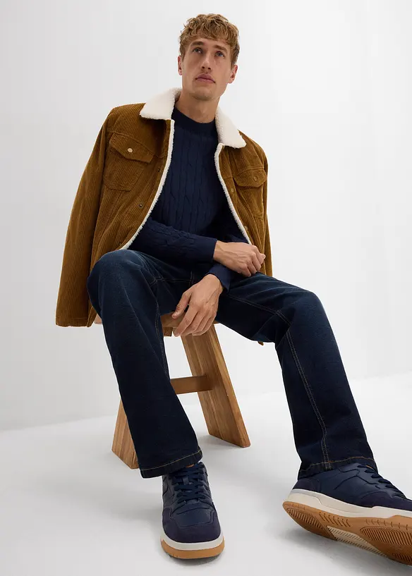 Jeans elasticizzati classic fit straight, bonprix