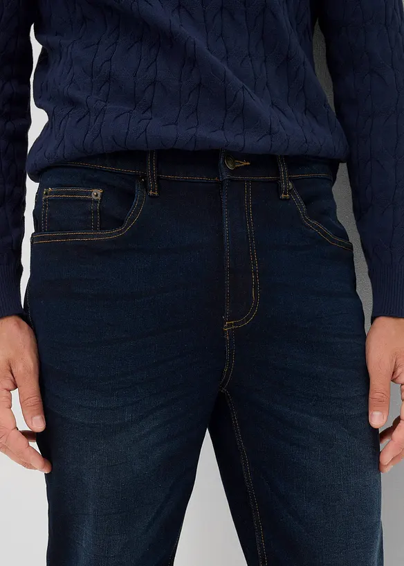 Jeans elasticizzati classic fit straight, bonprix