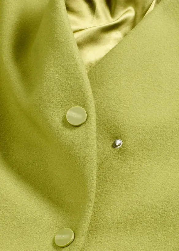 Cappotto corto in simil lana, bonprix
