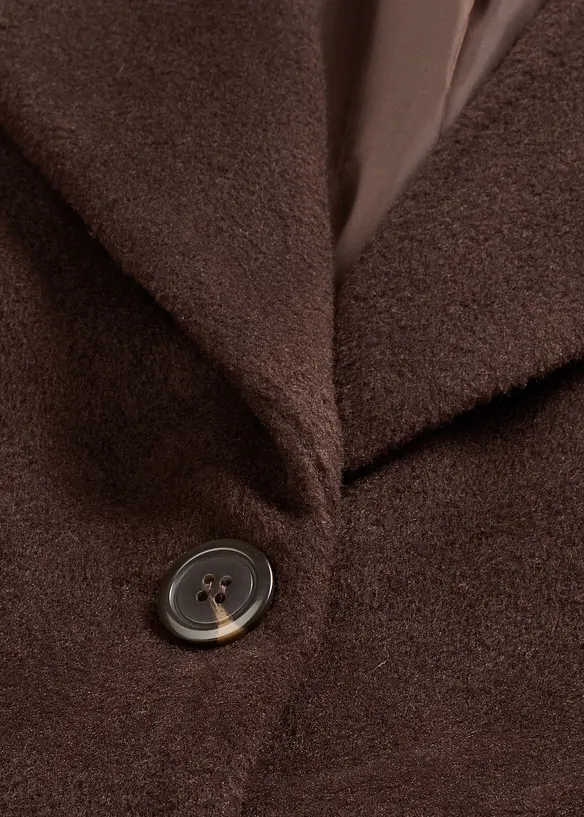 Cappotto corto in simil lana, bonprix