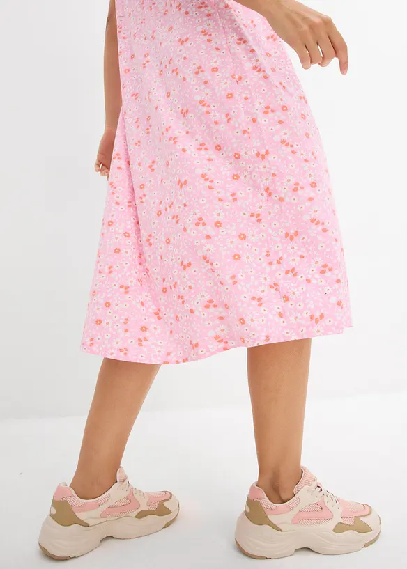 Abito midi in jersey di cotone, bonprix