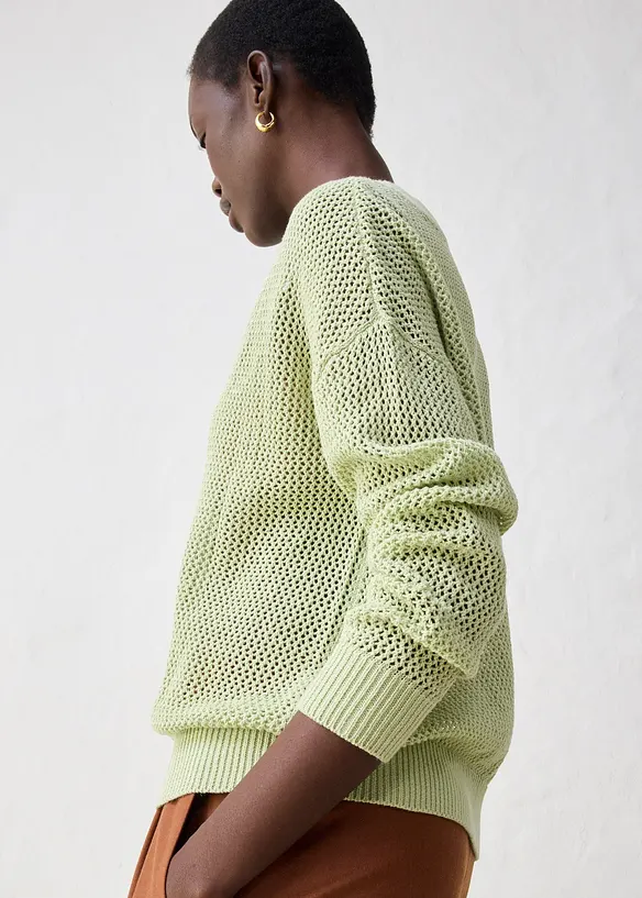 Cardigan traforato, bonprix