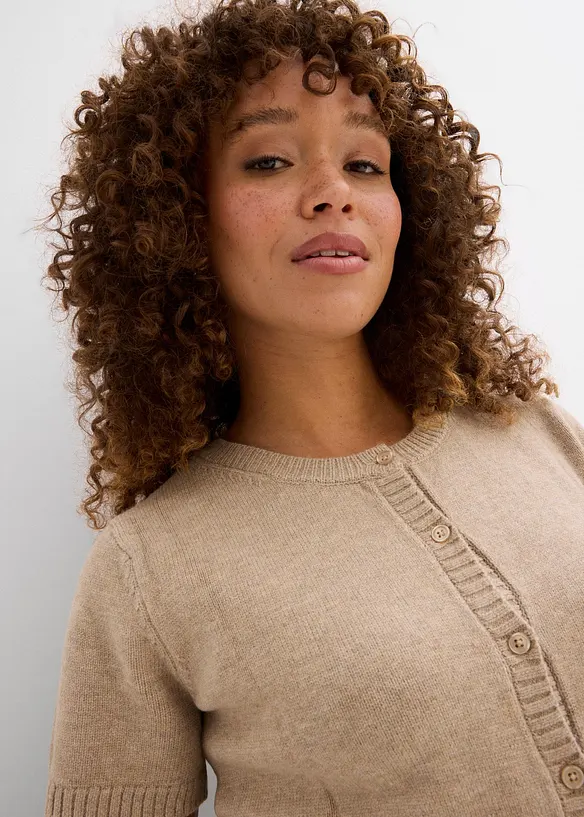 Cardigan a maniche corte, bonprix