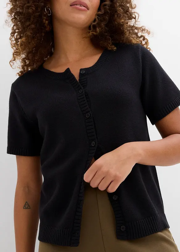 Cardigan a maniche corte, bonprix