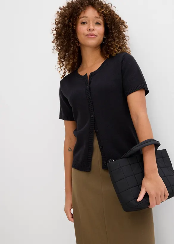 Cardigan a maniche corte, bonprix