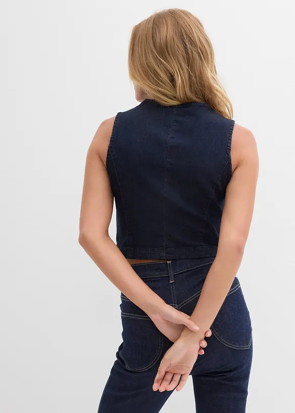Gilet in jeans, bonprix