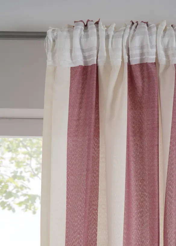 Tenda a righe con poliestere riciclato (pacco da 1), bonprix
