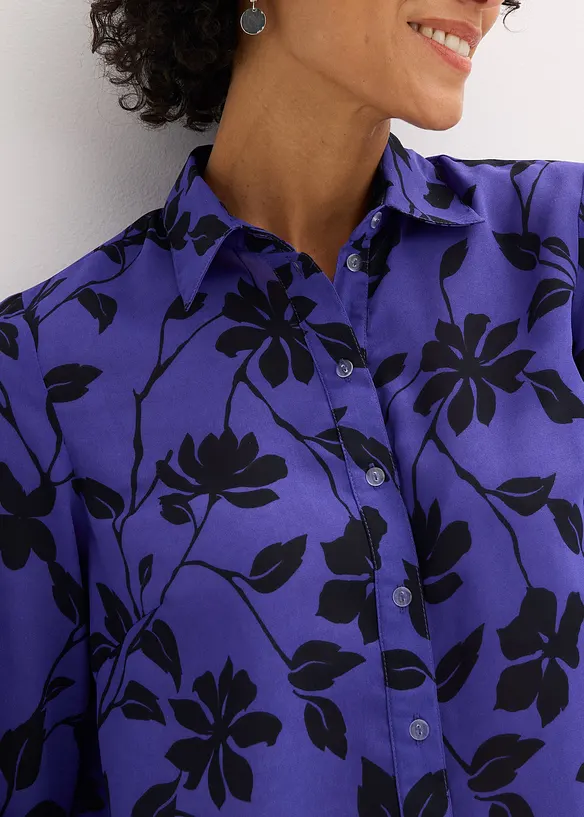 Camicetta in chiffon fantasia, bonprix