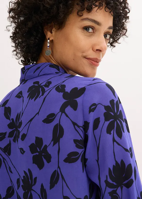 Camicetta in chiffon fantasia, bonprix