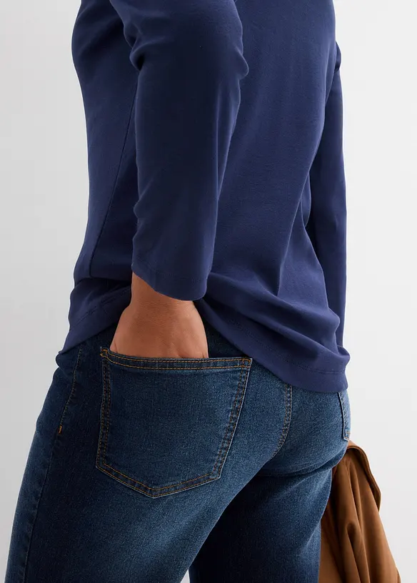 Maxi maglia in puro cotone biologico, bonprix