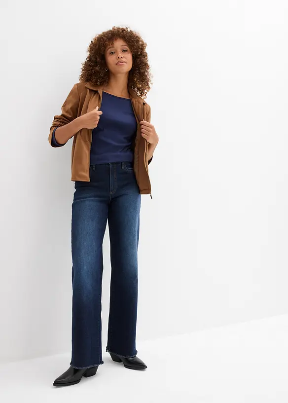 Maxi maglia in puro cotone biologico, bonprix