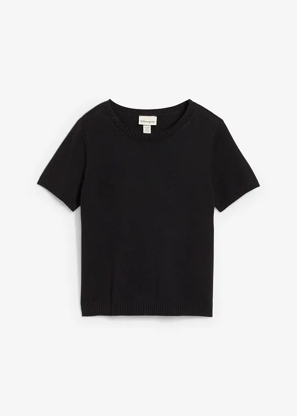 Maglione a maniche corte, bonprix