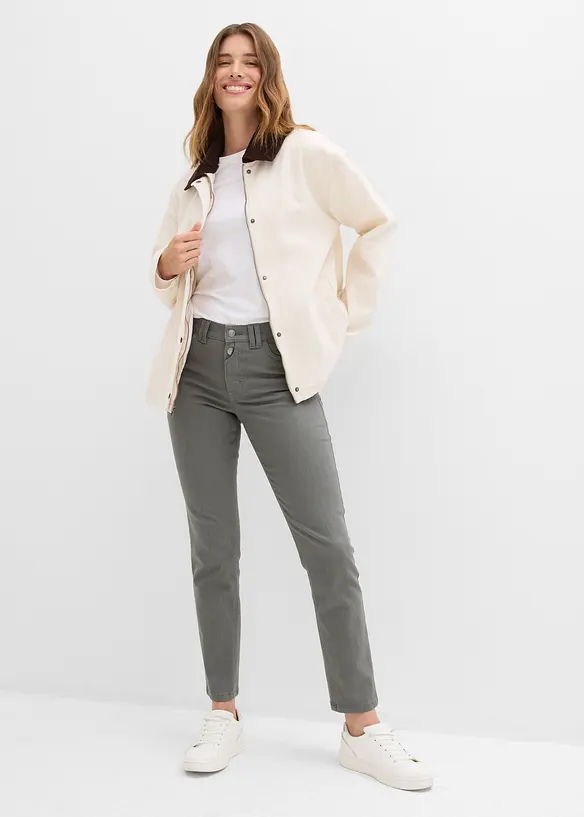 Pantaloni cropped in twill, bonprix