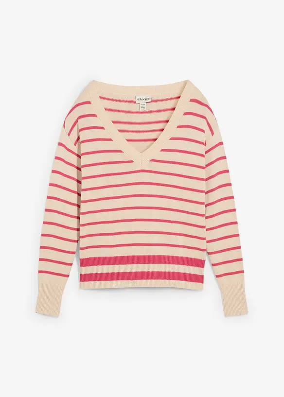 Maglione in misto cotone, bonprix
