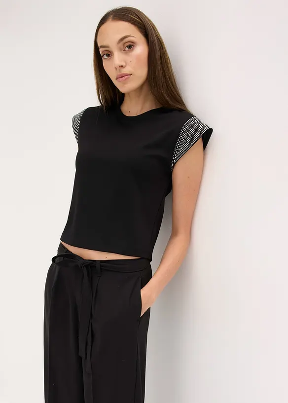Maglia con spalline imbottite, bonprix
