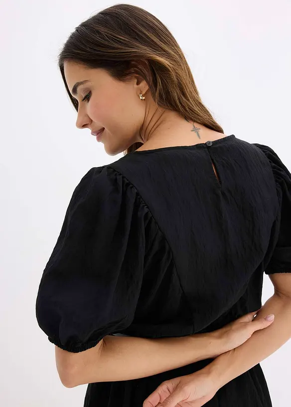 Abito con cintura e piccole borchie, bonprix