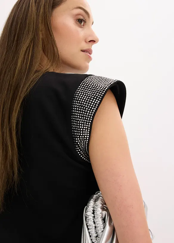 Maglia con spalline imbottite, bonprix