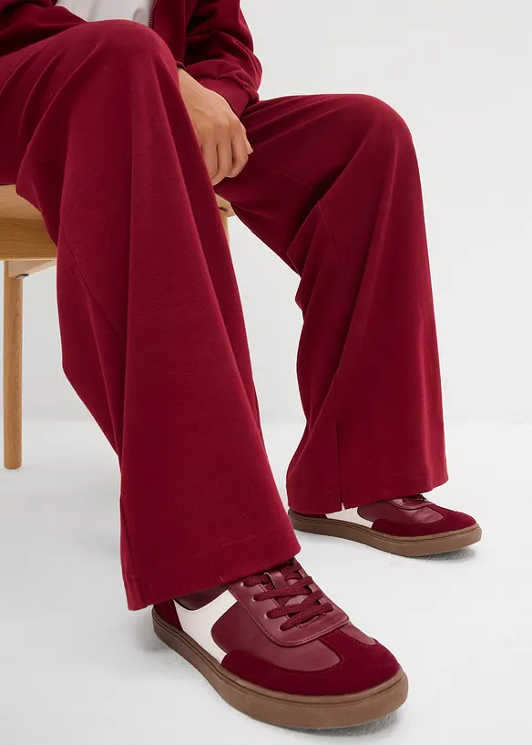 Pantaloni in jersey interlock, bonprix