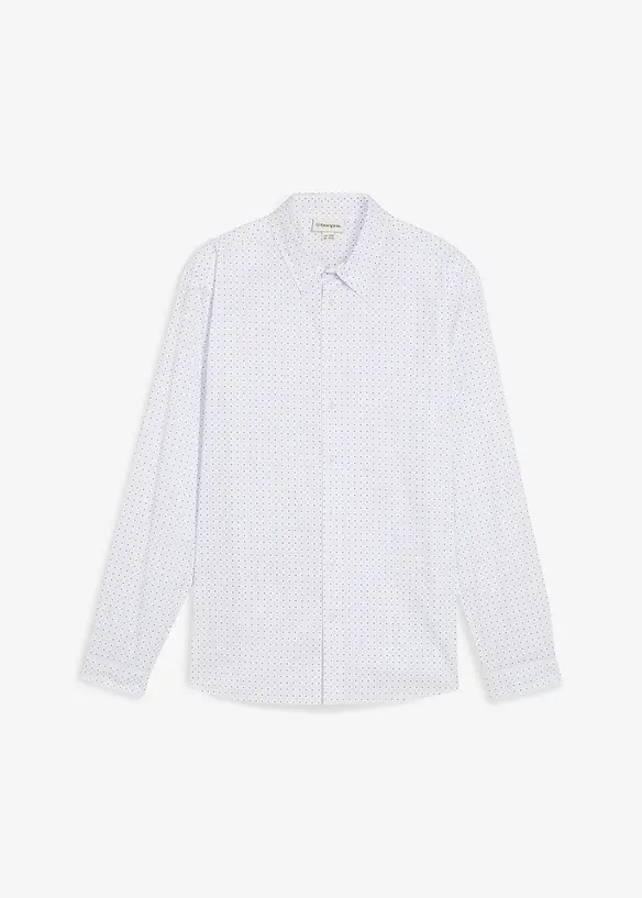 Camicia elegante dal design minimalista, slim fit, bonprix